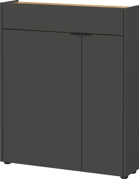 Armadietto color antracite 82x102x22 cm Ameca – Germania