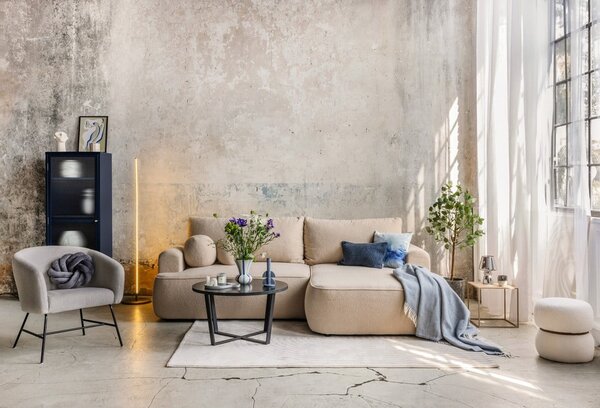 Tappeto grigio/color crema 200x290 cm Zen – Universal