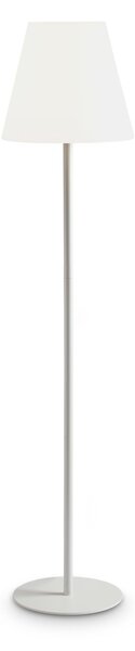 Lampada Da Terra Arcadia E27 Finitura Bianca IP44 Ideal Lux 153,6 Cm