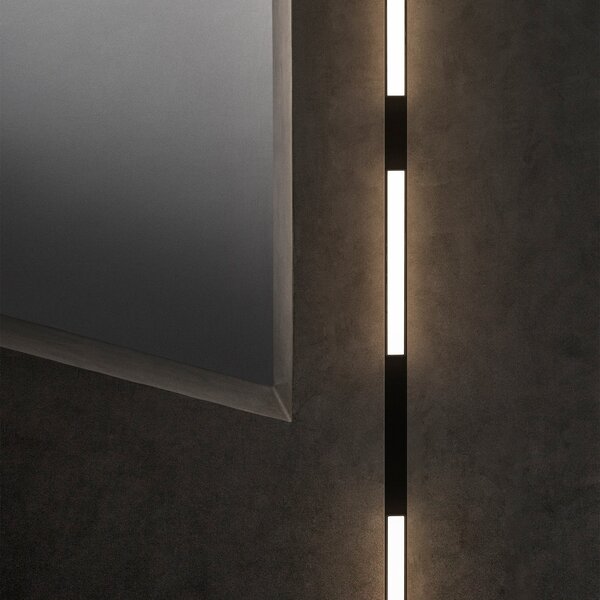 Applique Collezione EGO LED 26W Luce Calda 3000K Finitura Nero Ideal Lux