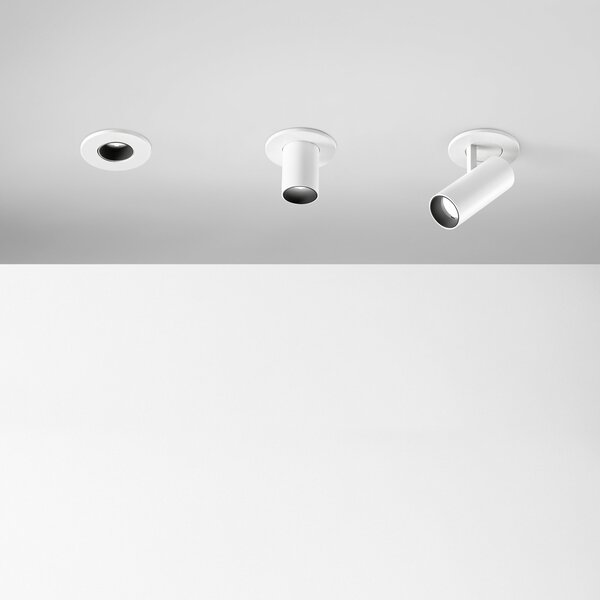 Plafoniera Nova LED 6W Luce Calda 3000K Finitura Nero Ideal Lux