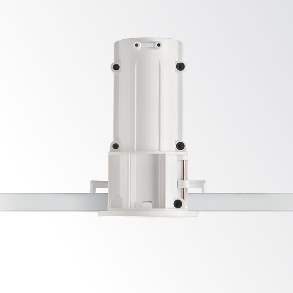 Plafoniera Nova LED 6W Luce Calda 3000K Bianco Finitura Vetro Metallo Ideal Lux