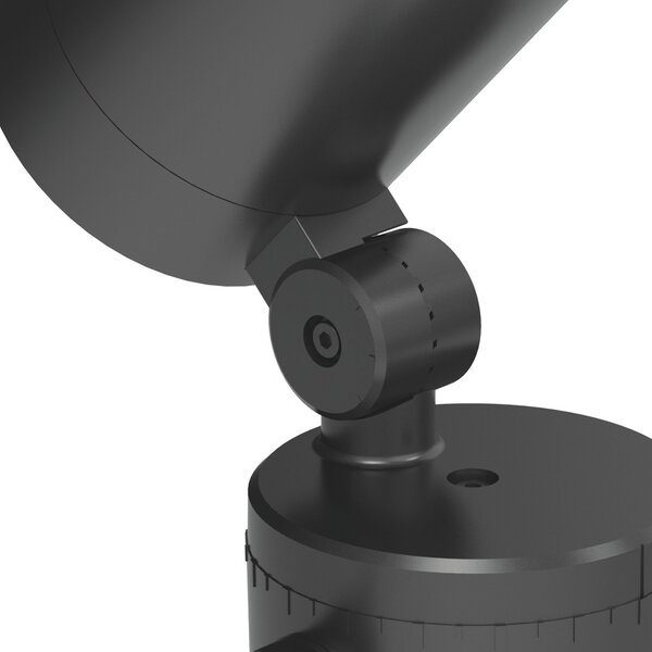 Plafoniera O-ZONE LED 19W Luce Calda 3000K Finitura Nera IP66 Ideal Lux