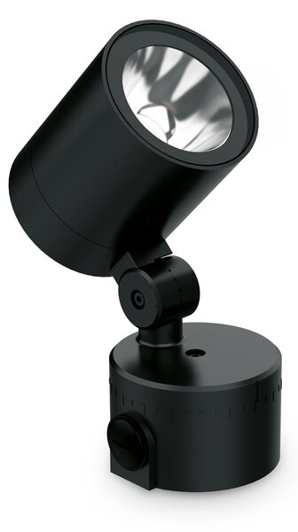 Plafoniera O-ZONE LED 13W Luce Calda 3000K Nero Metallo Ideal Lux