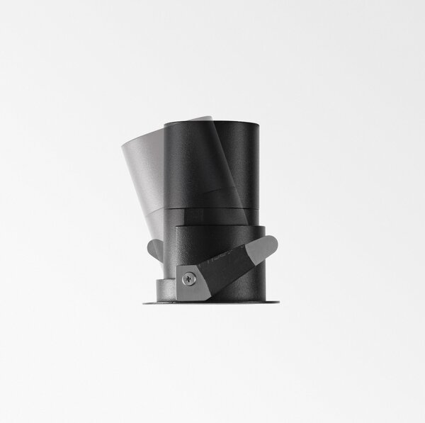 Faretto Quark 9W Luce Calda 3000K Finitura Nera Ideal Lux