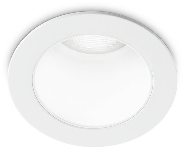 Plafoniera Quark 5W Luce Calda 3000K Bianco Dimmerabile Ideal Lux