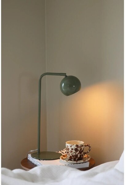 Lampada da tavolo verde con paralume in metallo (altezza totale 39,5 cm) Pop – Markslöjd