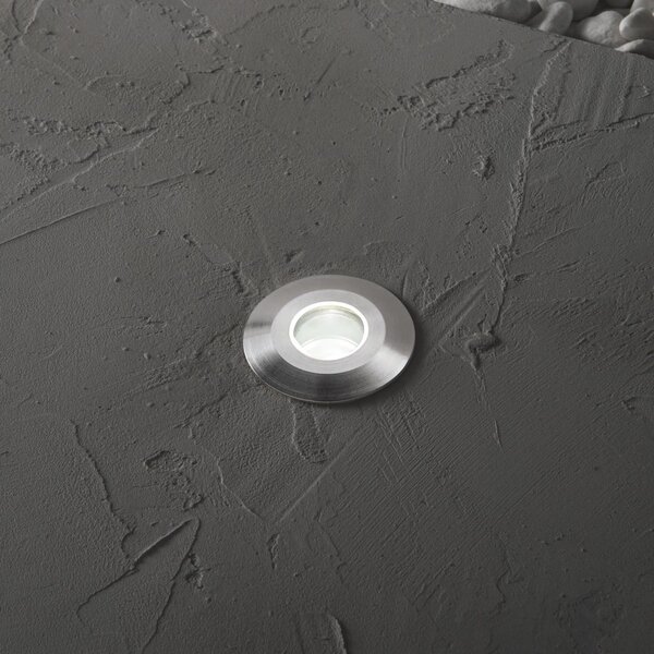 Plafoniera Collezione ROCKET LED 2.5W Luce Calda 3000K Acciaio Ideal Lux