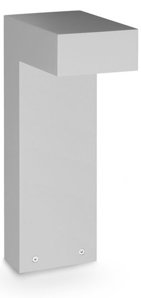 Applique Collezione SIRIO Grigio Metallo/Vetro IP65 Ideal Lux