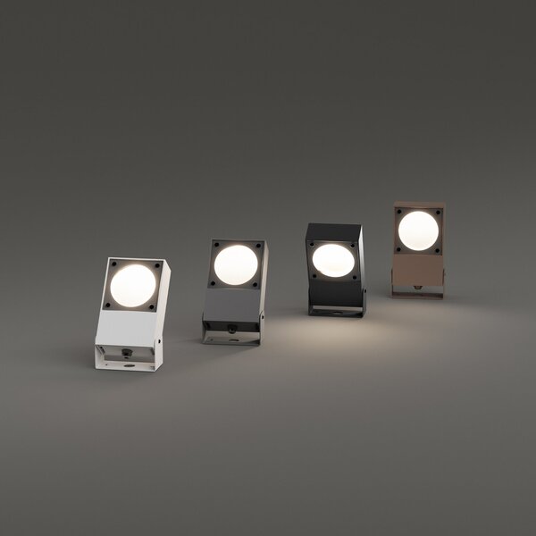 Lampada da Parete Sirio Finitura Antracite Dimmerabile Ideal Lux