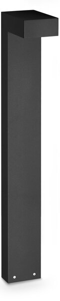 Applique Sirio Led 13W Luce Calda 3000K Finitura Nero Ideal Lux