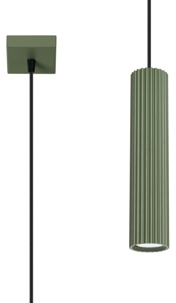 Brilagi - Lampadario LED a sospensione su cavo CRESTO 1xGU10/10W/230V verde
