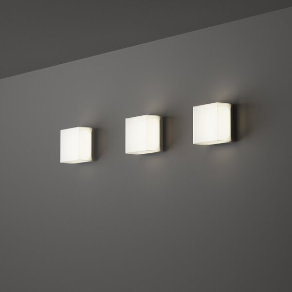 Applique Collezione SNOW LED 6W Luce Calda 3000K Bianco Ideal Lux