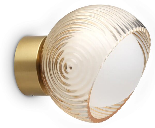 Applique Bloom G9 Ottone Dimmerabile Lampadine Incluse Ideal Lux