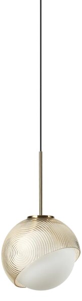 Lampada A Sospensione Bloom Ottone Dimmerabile G9 Ideal Lux