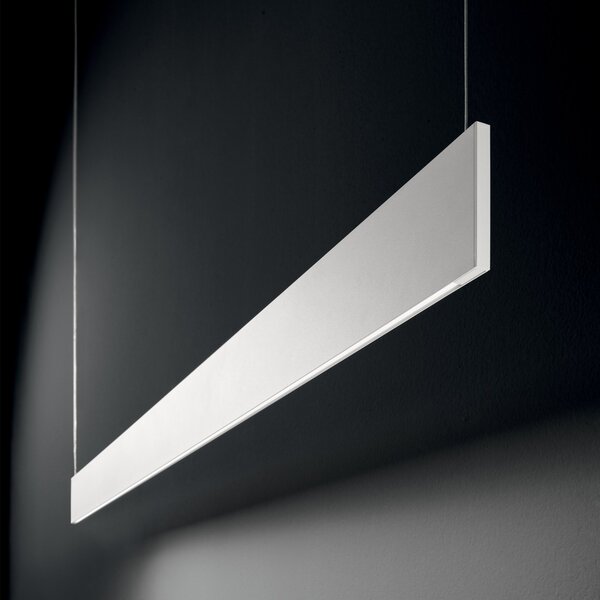 Lampada a Soffitto Collezione STEEL LED 24W Luce Calda 3000K Bianco Ideal Lux