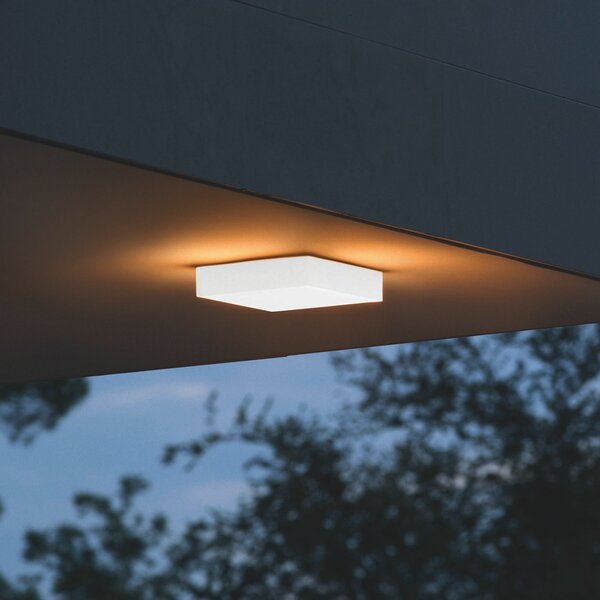 Plafoniera Collezione SNOW LED 18W Luce Calda 3000K Bianco Ideal Lux