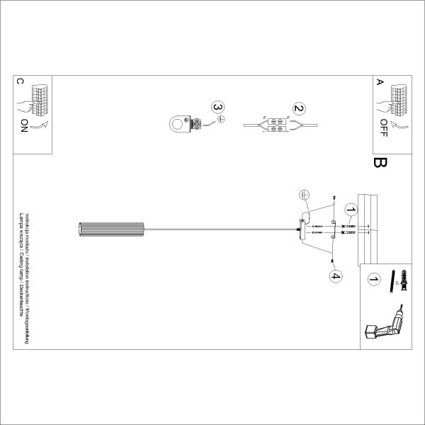 Brilagi - Lampadario LED a sospensione su cavo CRESTO 1xGU10/10W/230V verde