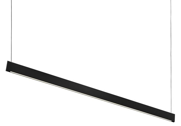 Applique collezione STEEL LED 35W luce calda 3000K nero Ideal Lux
