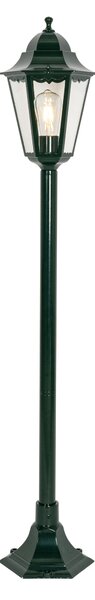 Lampada da esterno classica da terra verde scuro 125 cm IP44 - New Orleans