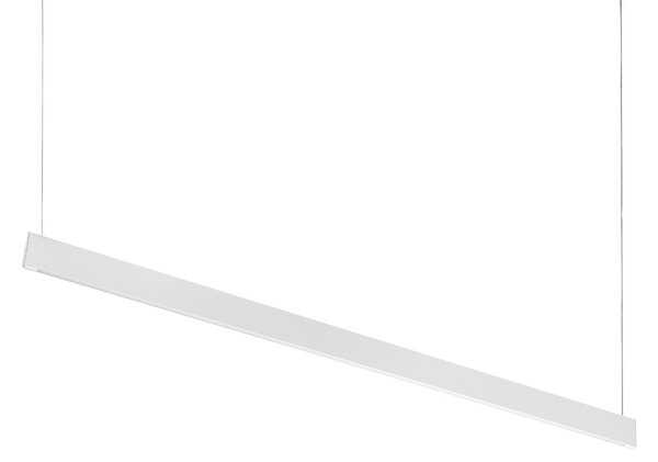 Lampada a sospensione STEEL LED 35W Luce Calda 3000K Bianco Ideal Lux