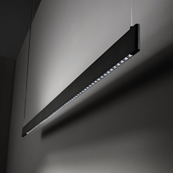 Lampada a sospensione STEEL LED 35W Luce Calda 3000K Bianco Ideal Lux