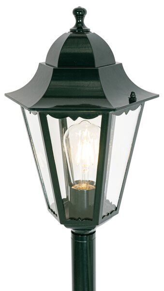Lampada da esterno classica da terra verde scuro 125 cm IP44 - New Orleans