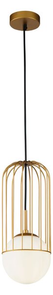 Sospensione Contemporanea Telford Media Metallo Oro 1 Luce