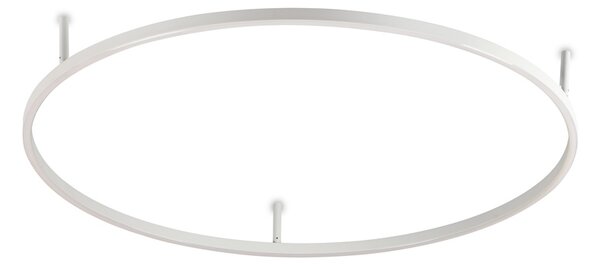 Plafoniera Moderna Oracle Alluminio-Materie Plastiche Bianco Led 55W 3000K