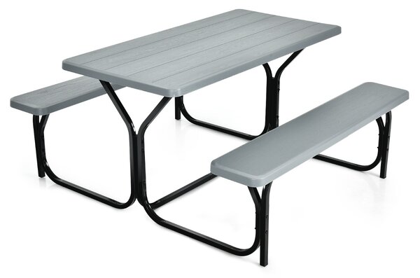 Set Tavolo Panca Picnic Modello Deck - Lazzari Srl - Foto 5