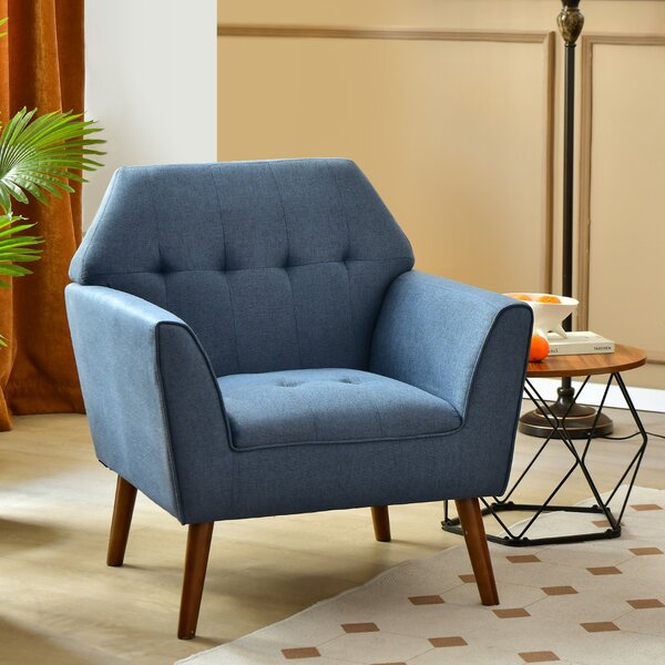 Poltrona In Velluto NicBex Moderna Con Gambe In Metallo, Imbottita, Color Foglia - Perfetta Per Soggiorno E Camera Da Letto