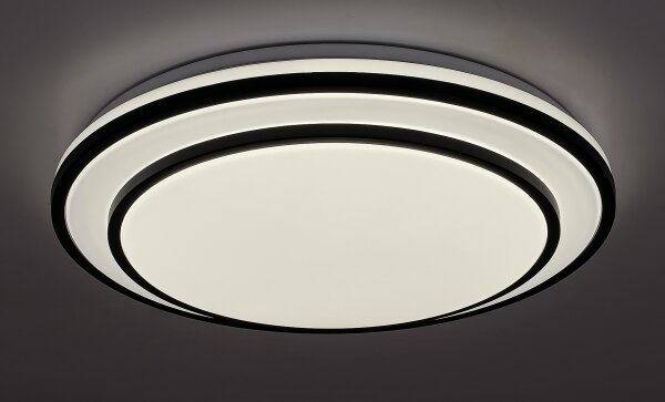 Rabalux 2130 - Plafoniera LED dimmerabile LUPITA LED/40W/230V nera + telecomando