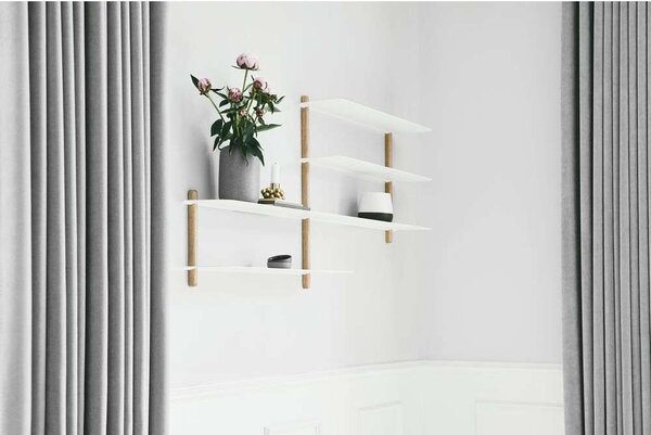 GEJST - Nivo Shelf B Claro Quercia/Bianco