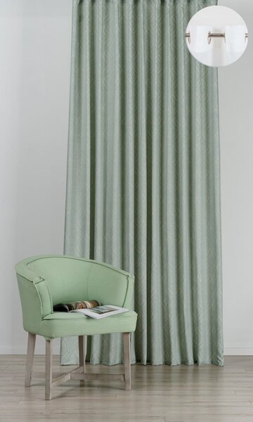 Tenda color menta 135x260 cm Sesimbra - Mendola Fabrics
