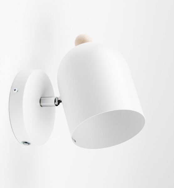 Brilagi - Faretto da parete GALLION 1xE27/15W/230V bianco