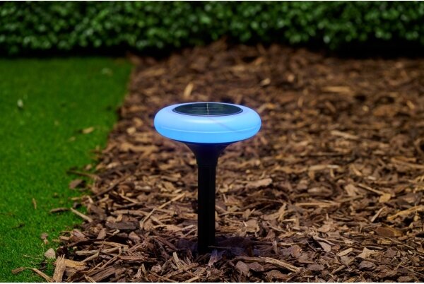 Grundig - Lampada solare LED RGB LED/1,2V 300 mAh
