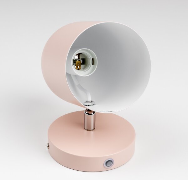 Brilagi - Faretto da parete GALLION 1xE27/15W/230V rosa
