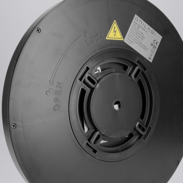 Brilagi - Plafoniera LED ESTELA LED/18W/230V nera