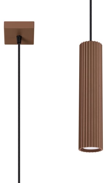 Brilagi - Lampadario LED su cavo CRESTO 1xGU10/10W/230V marrone