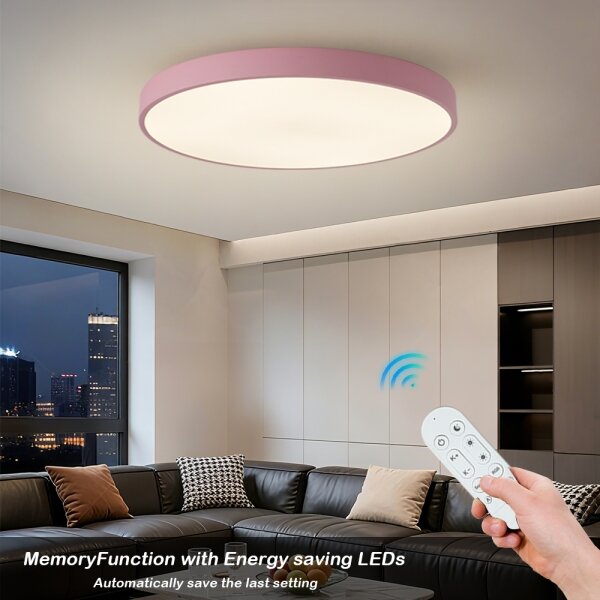 Brilagi-LED Lampada dimmerabile POOL SMART LED/128W/230V 100 cm Wi-Fi Tuya + telecomando rosa