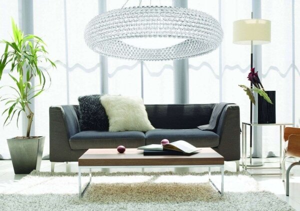 Azzardo AZ0289 - Lampadario su filo ACRYLIO 6xT5/40W/230V