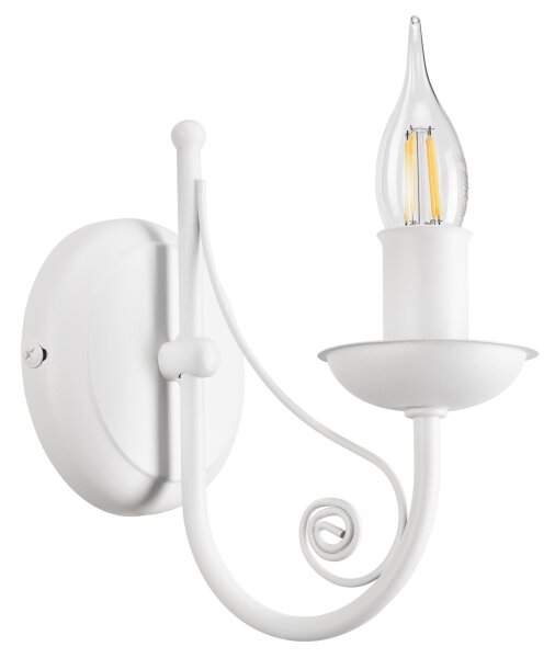 Applique DONATO 1xE14/40W/230V bianco