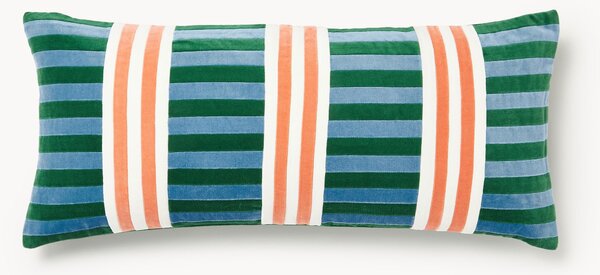 Copricuscino in velluto patchwork Tete