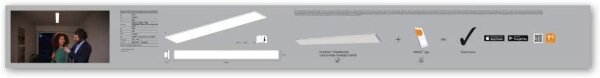 Ledvance - Plafoniera LED RGB dimmerabile SMART+ FRAMELESS LED/35W/230V