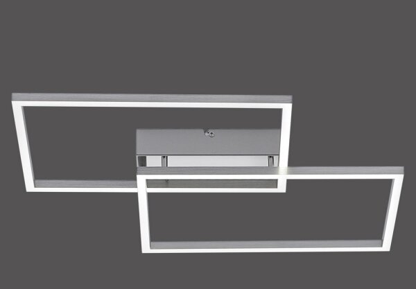 Leuchten Direkt 14018-55 - Lampadario a plafone LED dimmerabile IVEN 2xLED/15W/230V