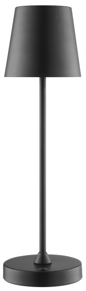 Brilliant - Lampada da tavolo LED ricaricabile dimmerabile a sfioramento ELORA LED/2,5W/5V 2700K IP44 nera
