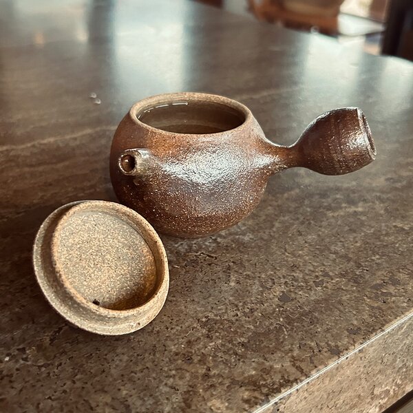 Teiera Kyusu in Argilla 150ml