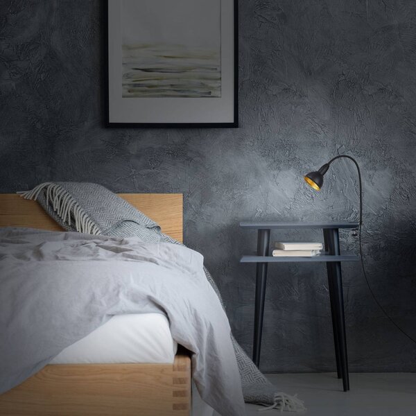 Briloner Lampada con morsetto Hygge Comfort light Retro, Nero, Soggiorno / Sala da pranzo, Metallo, Vintage, Lampada con morsetto