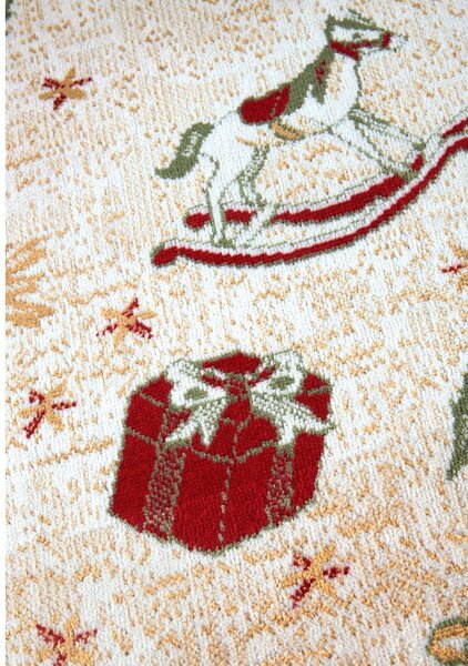 Passatoia verde natalizia in cotone 80x200 cm Toy's Delight Green Christmas - Villeroy&Boch