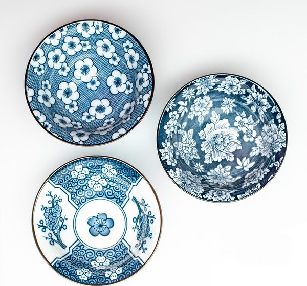 Tazza in Porcellana Blu Margherita 50ml